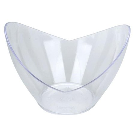 FINELINE SETTINGS Fineline Settings 6302-CL Clear Small Tiny Tureens Appetizer Bowl 6302-CL